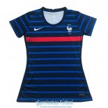 Camiseta Mujer Francia Primera Equipacion Euro 2020