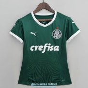 Camiseta Mujer Palmeiras Primera Equipacion 2022/2023