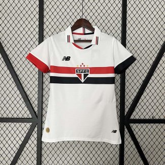 Camiseta Mujer Sao Paulo FC Primera Equipacion 2024/2025