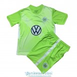 Camiseta VFL Wolfsburg Ninos Primera Equipacion 2020-2021