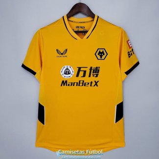 Camiseta Wolves Primera Equipacion 2021/2022