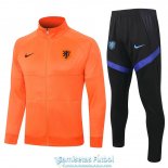 Holanda Chaqueta Orange + Pantalon 2020-2021