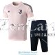 Juventus Sudadera De Entrenamiento Pink + Navy Pantalon 2020-2021