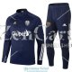 Leeds United Sudadera De Entrenamiento Navy + Pantalon 2020/2021