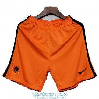 Pantalon Corto Holanda Primera Equipacion EURO 2020-2021