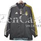 Real Madrid Chaqueta Rompevientos Black 2020-2021