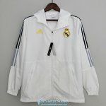 Real Madrid Chaqueta Rompevientos White I 2022/2023