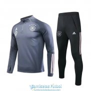 Alemania Sudadera De Entrenamiento Grey + Pantalon 2020-2021