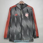 Bayern Munich Chaqueta Rompevientos Black Pattern 2021/2022