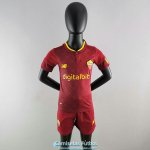 Camiseta AS Roma Ninos Primera Equipacion 2022/2023