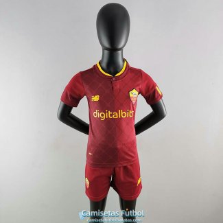 Camiseta AS Roma Ninos Primera Equipacion 2022/2023