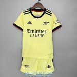 Camiseta Arsenal Ninos Segunda Equipacion 2021/2022