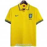 Camiseta Brasil Polo Yellow 2020-2021