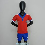 Camiseta Chile Ninos Primera Equipacion 2022/2023