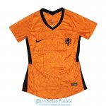 Camiseta Holanda Euro Camiseta Mujer Primera Equipacion 2020
