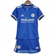 Camiseta Leicester City Ninos Primera Equipacion 2020-2021