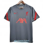 Camiseta Liverpool Training Dark Gray 2020-2021