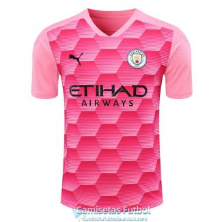 Camiseta Manchester City Portero Pink 2020/2021