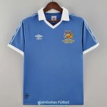 Camiseta Manchester City Retro Primera Equipacion 1981/1982