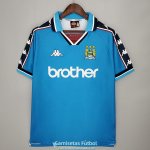 Camiseta Manchester City Retro Primera Equipacion 1997/1999