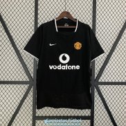 Camiseta Manchester United Retro Segunda Equipacion 2003/2004
