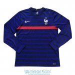 Camiseta Manga Larga Francia Primera Equipacion 2020-2021
