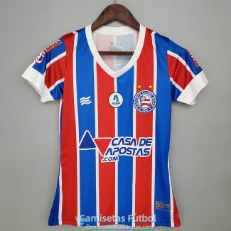 Camiseta Mujer Esporte Clube Bahia Segunda Equipacion 2021/2022