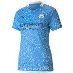 Camiseta Mujer Manchester City Primera Equipacion 2020-2021