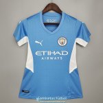 Camiseta Mujer Manchester City Primera Equipacion 2021/2022