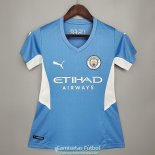Camiseta Mujer Manchester City Primera Equipacion 2021/2022
