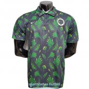 Camiseta Nigeria Polo Black Green 2020/2021