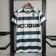 Camiseta Sporting Lisbon Retro Primera Equipacion 2001 2003