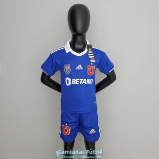 Camiseta Universidad De Chile Ninos Primera Equipacion 2022/2023