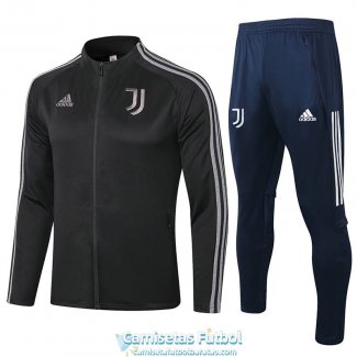 Juventus Chaqueta Black + Pantalon Navy 2020-2021