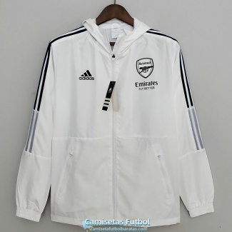 Arsenal Chaqueta Rompevientos White I 2022/2023