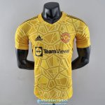 Camiseta Authentic Manchester United Portero Yellow 2022/2023
