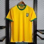 Camiseta Brasil Retro Primera Equipacion 1970/1972
