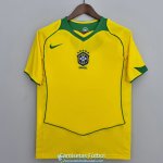 Camiseta Brasil Retro Primera Equipacion 2004/2006