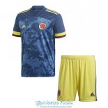 Camiseta Colombia Ninos Segunda Equipacion 2020-2021
