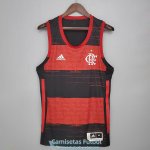 Camiseta Flamengo Vest Red Black 2021/2022