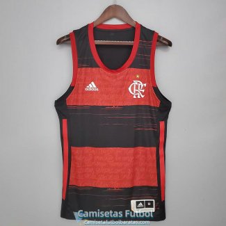 Camiseta Flamengo Vest Red Black 2021/2022