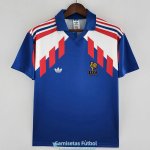 Camiseta Francia Retro Primera Equipacion 1988/1990