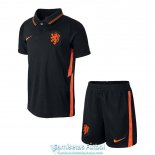 Camiseta Holanda Ninos Segunda Equipacion 2020/2021