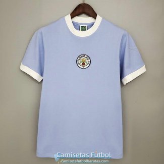 Camiseta Manchester City Retro Primera Equipacion 1972/1973