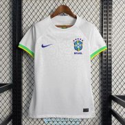 Camiseta Mujer Brasil White VI 2022/2023