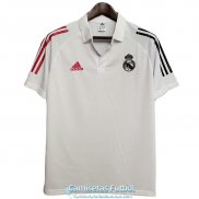 Camiseta Real Madrid Polo White 2020-2021