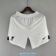 Pantalon Corto Liverpool White I 2022/2023