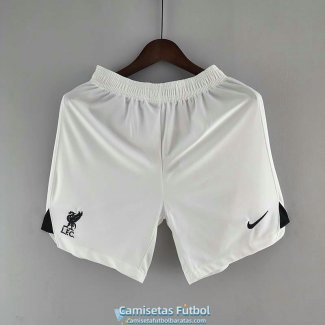 Pantalon Corto Liverpool White I 2022/2023