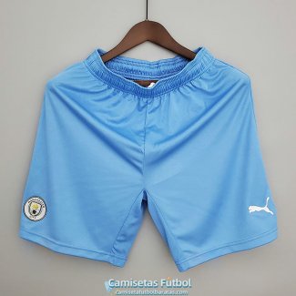 Pantalon Corto Manchester City Primera Equipacion 2021/2022