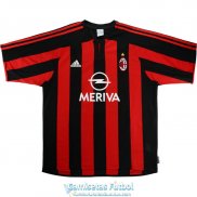 Camiseta AC Milan Retro Primera Equipacion 2003 2004
